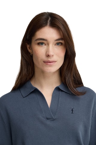 Polo regular - Bleu
