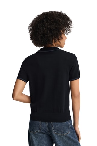 Polo regular - Bleu marine