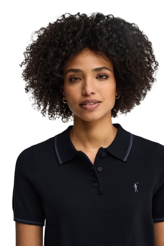 Polo regular - Bleu marine