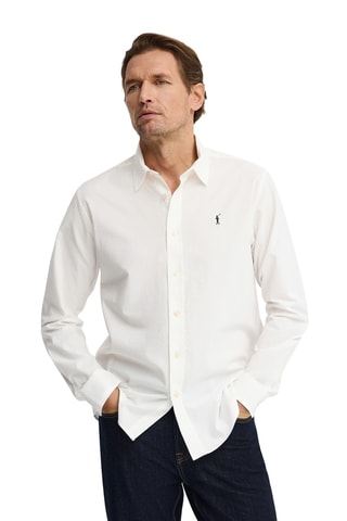 Chemise regular - Blanc