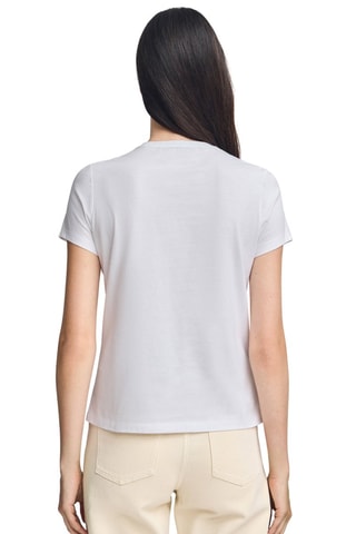 T-shirt slim - Blanc