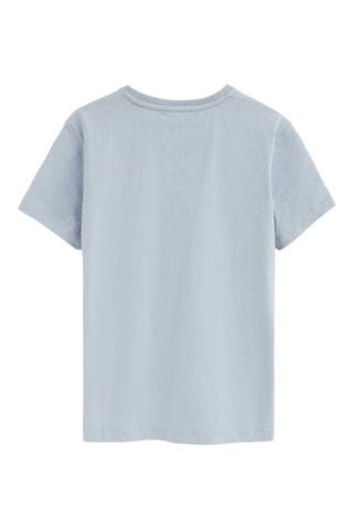 T-shirt Regular - Lichtblauw