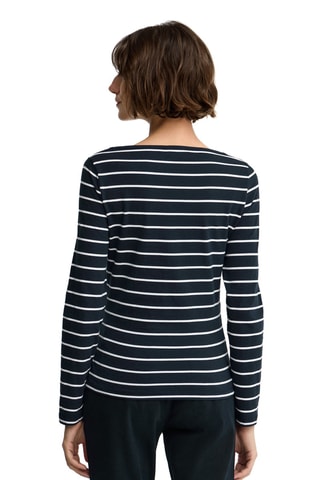 T-shirt slim - Bleu marine