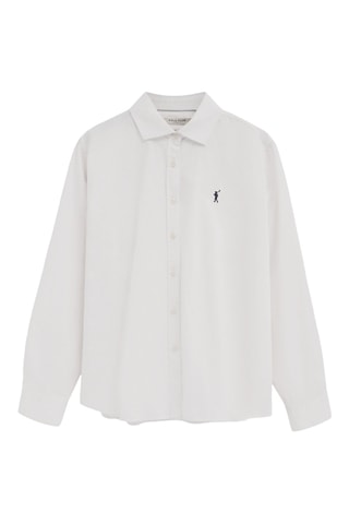 Linnen Blouse Loose - Wit