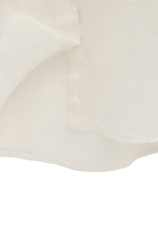 Linnen Blouse Relaxed - Wit