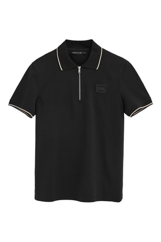 Polo Slim Fit - Zwart