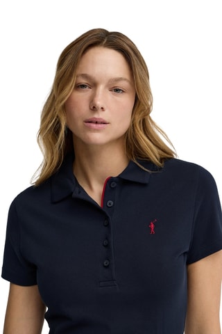 Polo-jurk - Marineblauw