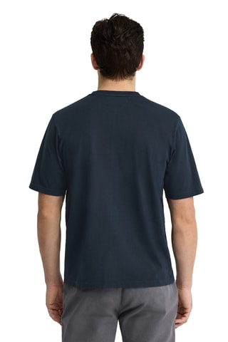 T-shirt Loose - Marineblauw