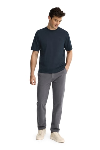 T-shirt Loose - Marineblauw