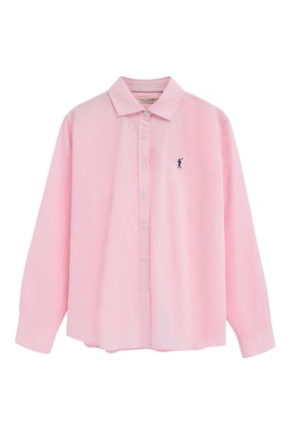 Linnen Blouse Loose - Roze