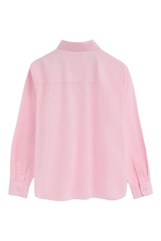 Linnen Blouse Loose - Roze