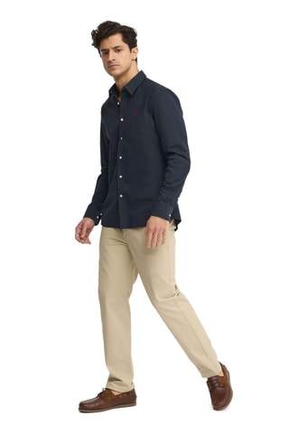 Chemise regular - Bleu marine