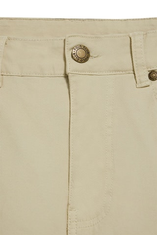 Pantalon regular - Beige