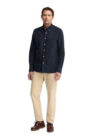 Overhemd Regular - Marineblauw