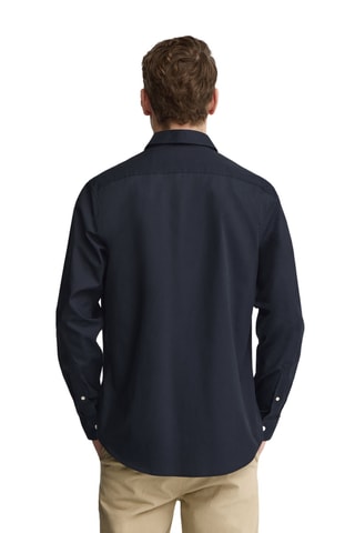 Chemise slim - Bleu marine