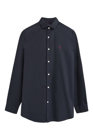 Chemise slim - Bleu marine