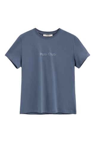 T-shirt Regular - Blauw