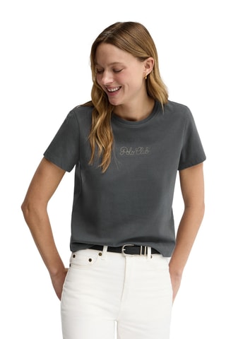 T-shirt Regular - Donkergrijs