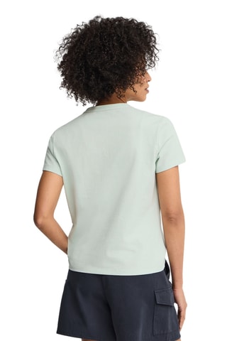 T-shirt Regular - Zeegroen