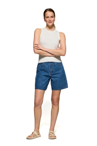 Pull sans manches - Écru