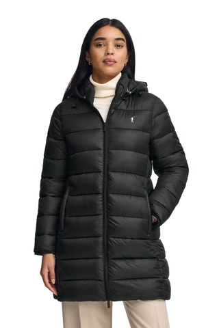 Gewatteerde Jas - Zwart