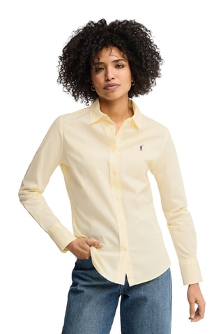 Blouse Slim Fit - Lichtgeel