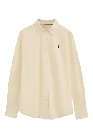 Blouse Slim Fit - Lichtgeel