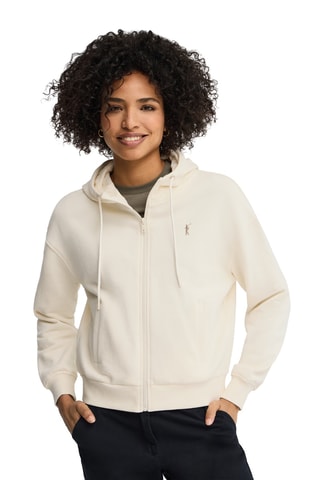 Sweat à capuche - Écru