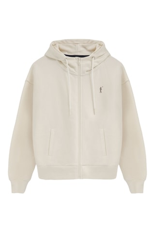 Sweat à capuche - Écru