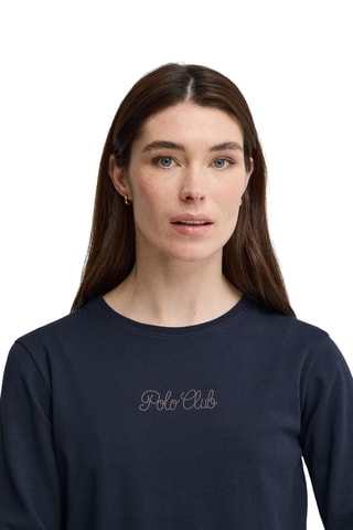 T-shirt Regular - Marineblauw