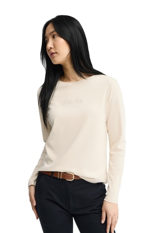 T-shirt regular - Beige