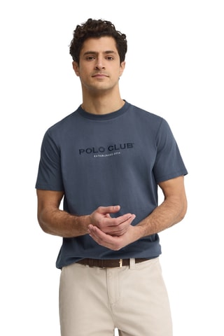 T-shirt Regular - Blauw