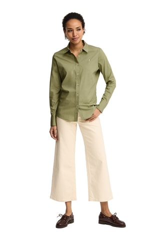 Blouse Slim Fit - Groen