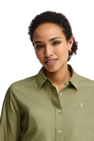 Blouse Slim Fit - Groen