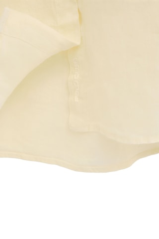 Linnen Blouse Relaxed - Lichtgeel