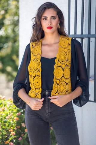 Gilet - Giallo