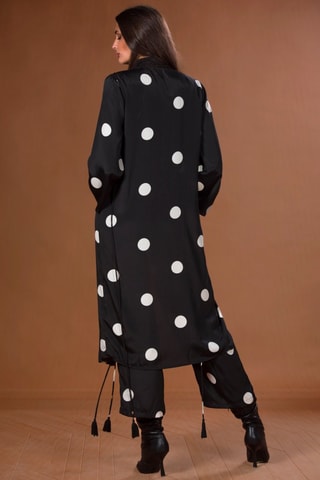 Cardigan lungo - Nero