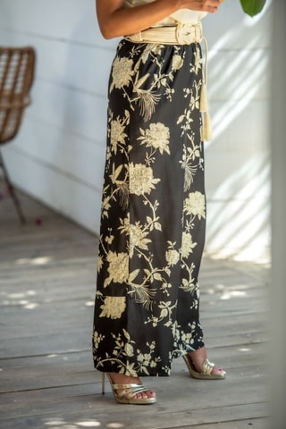 Pantaloni palazzo - Nero