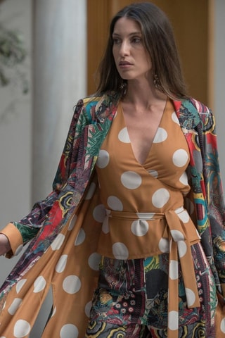 Giacca lunga - Beige