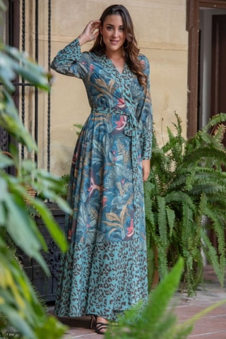 Abito a portafoglio - Verde