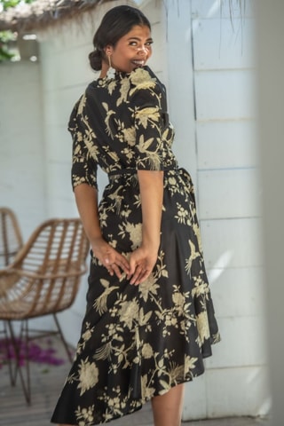 Abito a portafoglio - Nero