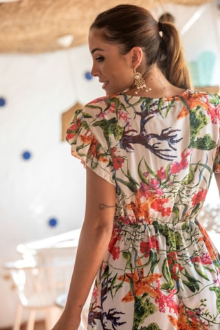 Abito in seta - Bianco