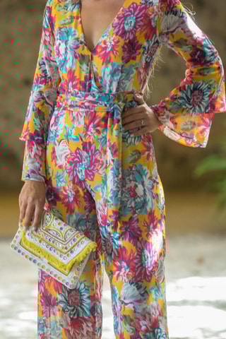 Tuta - Giallo e turchese