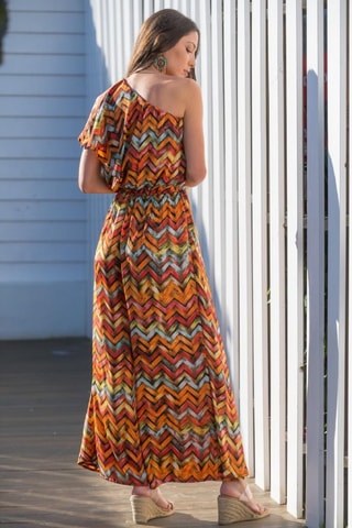 Tuta in seta - Arancione