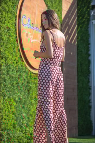 Tuta in seta - Bordeaux