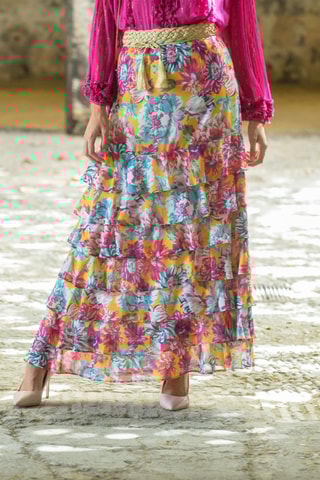 Gonna lunga - Giallo