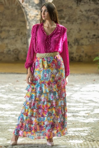 Gonna lunga - Giallo