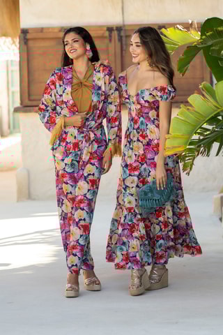 Giacca in seta - Multicolore