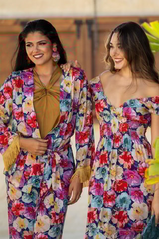 Giacca in seta - Multicolore