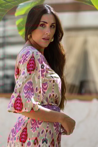 Top asimmetrico - Rosa